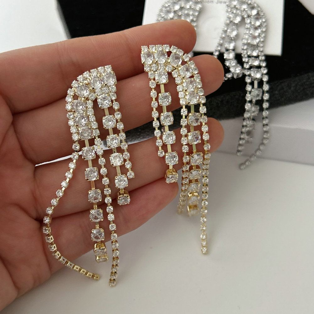 Party tassel earrings