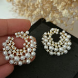 Pearl earrings