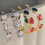Pave zircon hoop