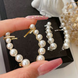 Pearl earrings