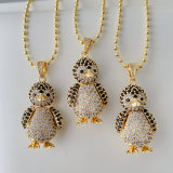 Penguin Pendant Necklace