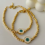 Eye bead bracelet
