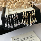 arrow charm earrings