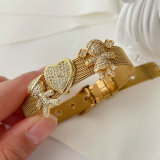 Boys and Girls Heart Belt Bracelet