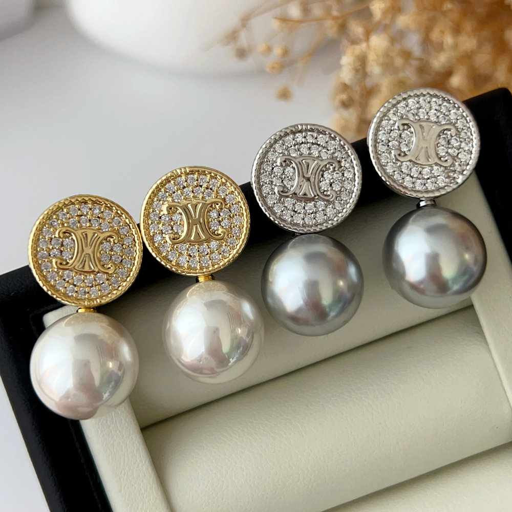 Pearl earrings