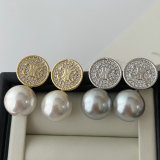 Pearl earrings