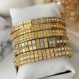 Copy Pave heart bracelet