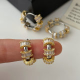 Pave zircon hoop