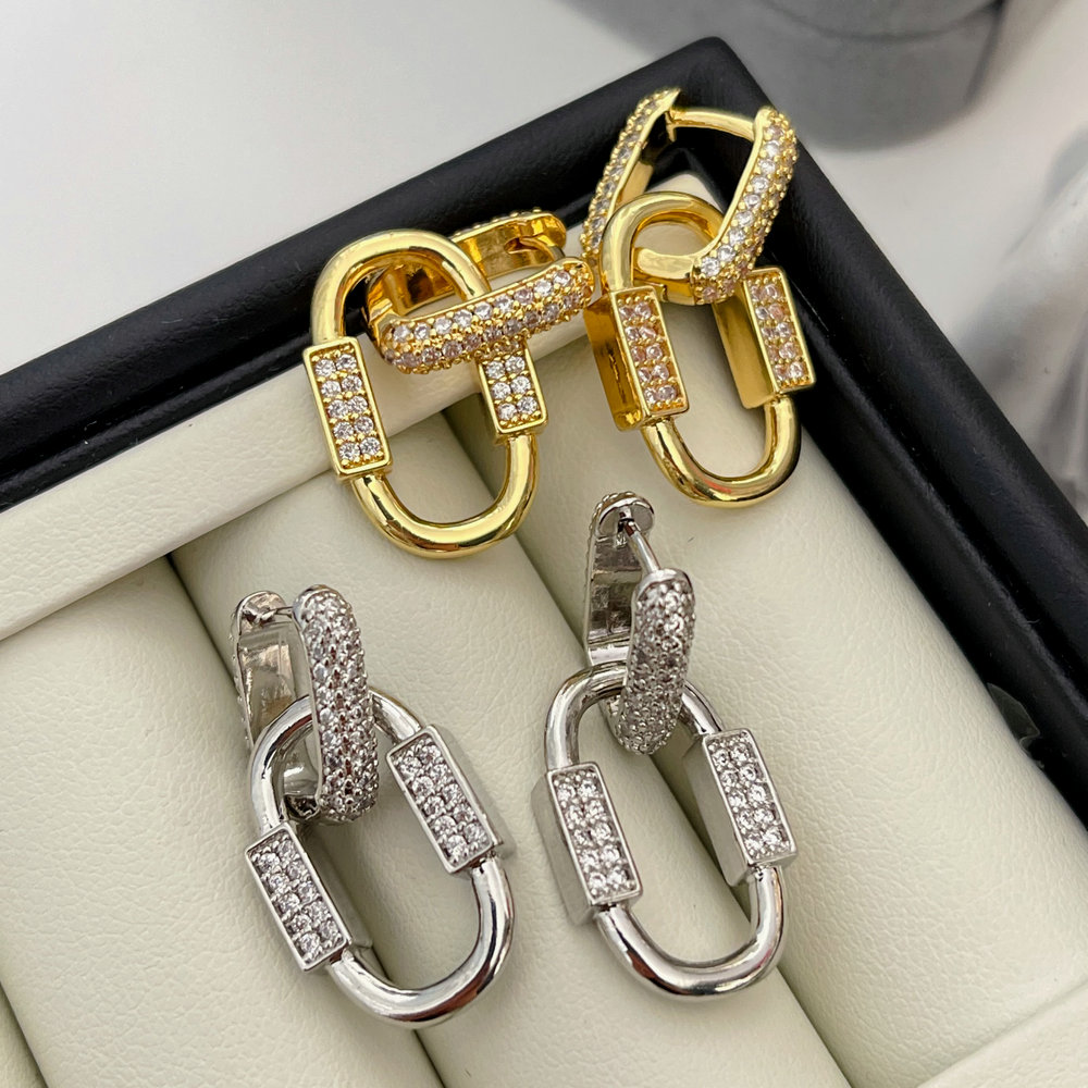 Pin earrings