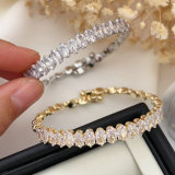 Pave fashion adjustable bracelet