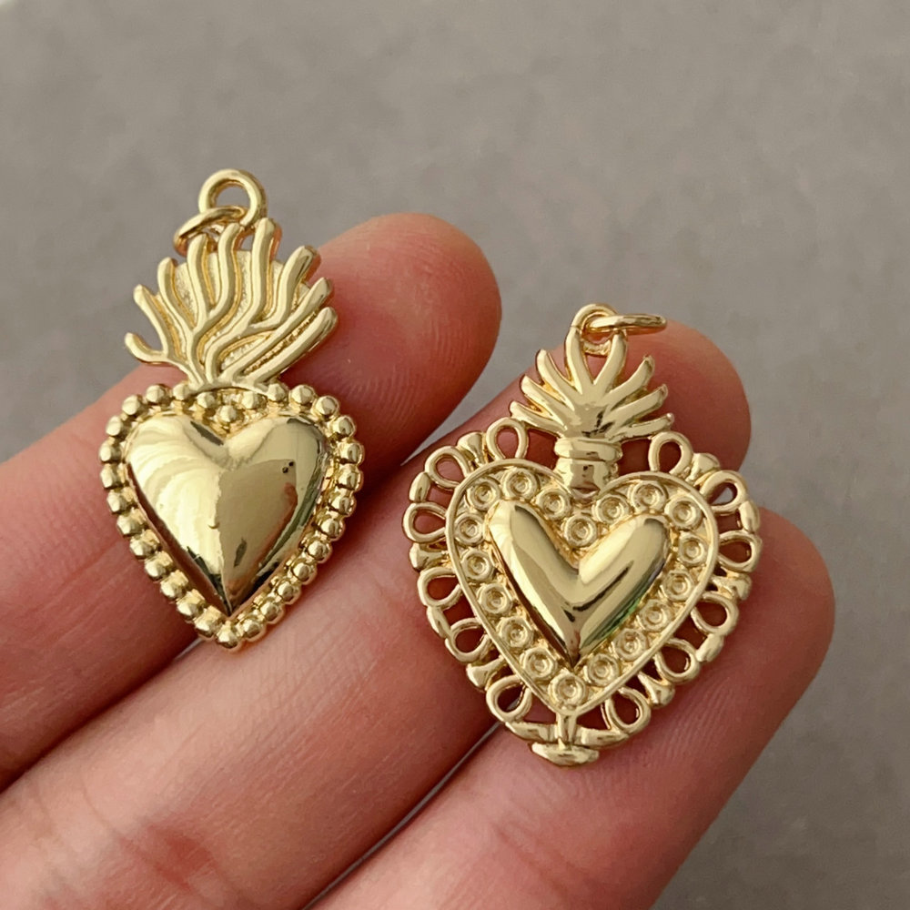 Heart charm