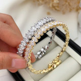 Pave fashion adjustable bracelet