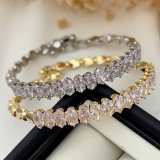 Pave fashion adjustable bracelet
