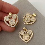 Pave mickey charm