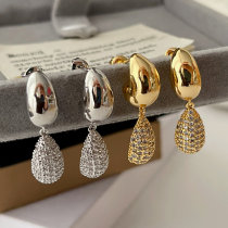 Water drop earrings