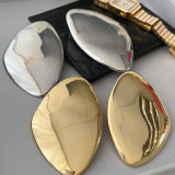 Metal chunky earrings