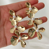 Flower earrings