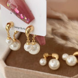 Pearl drop earrings