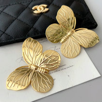 Chunky butterfly earrings