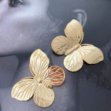 Chunky butterfly earrings