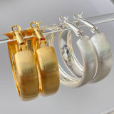 BrushedEarrings