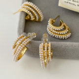 Small pearl hoop