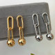 Ball chain earrings