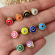 Enamel eye bead