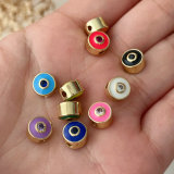 Enamel eye bead