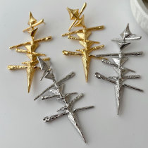 Chunky long earrings
