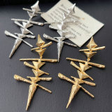 Chunky long earrings
