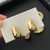 Basic metal earrings