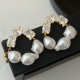 Pearl earrings