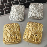 Chunky square earrings