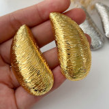 Chunky moon earrings