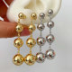 Ball chain earrings