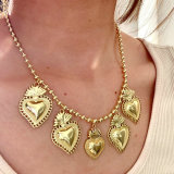Heart shape pendant necklace