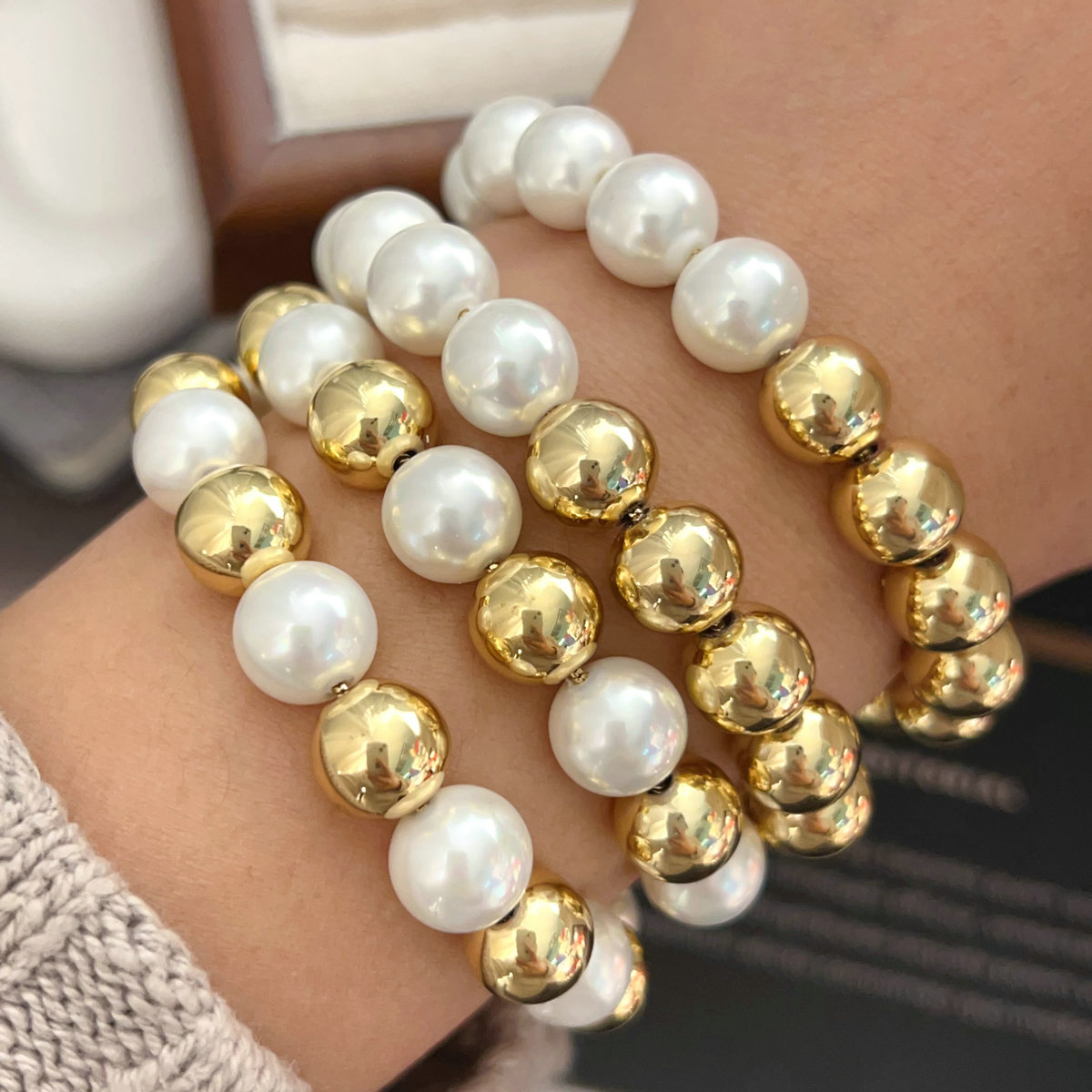 Ball chain bracelet