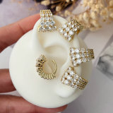 Zircon ear cuff ( pairs )