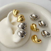 Chunky metal ear cuff ( pairs )