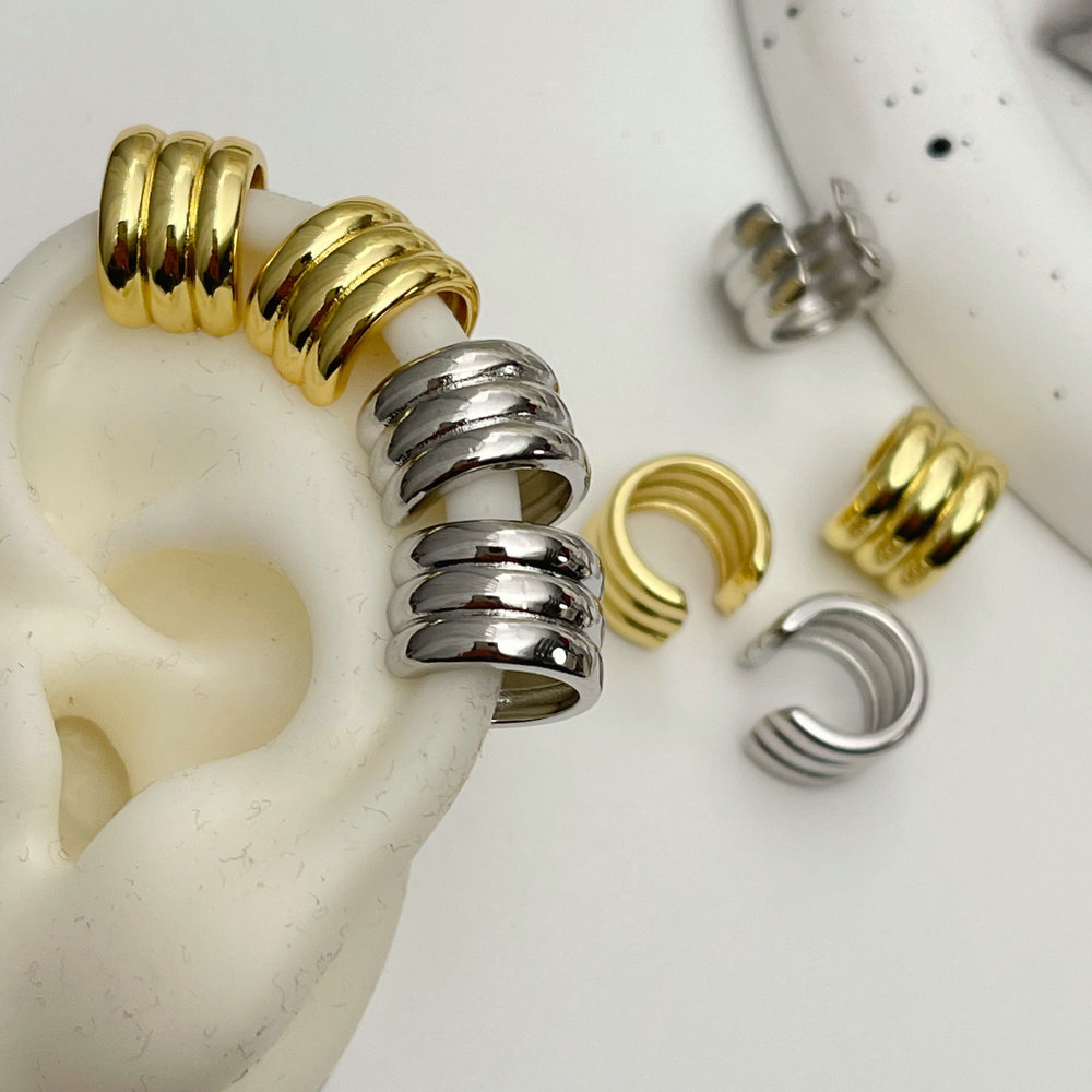Metall ear cuff ( pairs )