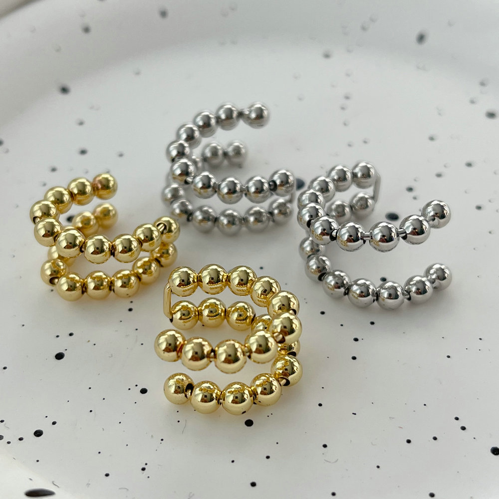Bead ear cuff ( pairs )