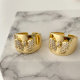 Pave bow adjustable ring