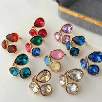 Stainless steel colorful ring