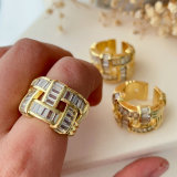 Chunky wave ring