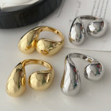 Metal chunky ring