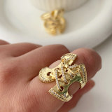Pave Skirt ring