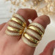Chunky pave zircon ring
