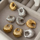 Metal fashion earrrings