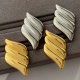 Metal shell shape earrings